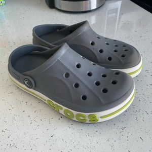 Grey Crocs, Size J1